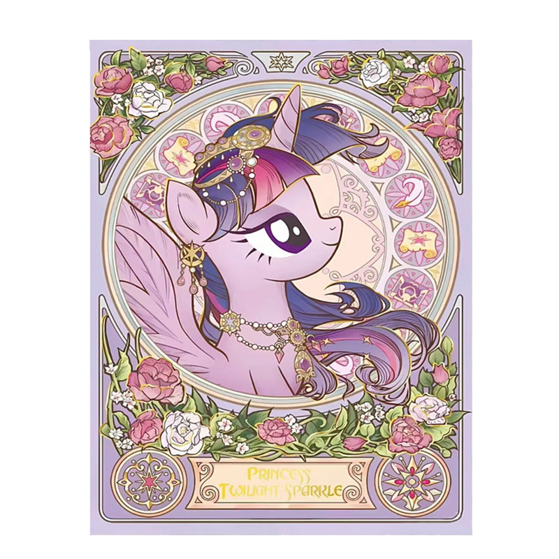 带框钻石画满钻卡通动漫儿童小幅圆钻贴钻砖石绣客厅小马宝莉公主,淘宝优惠券,粉丝福利购,淘宝优惠卷