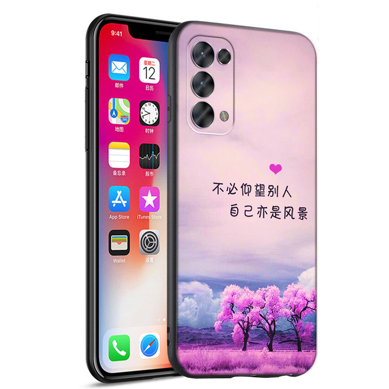 OPPORENO5Pro手机壳5G硅胶oppo reno5pro防摔保护套PDSM00可爱女款pdstoo小众ins冷淡风男款Reno4pro送钢化膜 - 图0