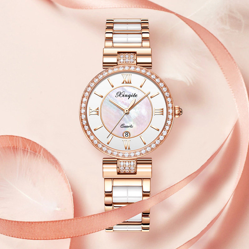 正品2020新款女士简约气质超薄女表 aesop利沃国产腕表