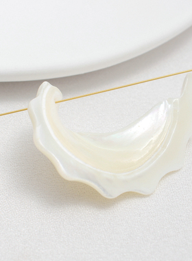 贝壳异形吊坠diy发簪饰品配件