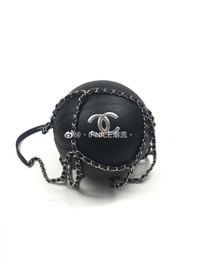 Chanel 香奈儿 字母Logo 烫金 金银色 链条 篮球 摆设