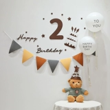 Детский брендовый воздушный шар для мальчиков, 2 лет, подарок на день рождения