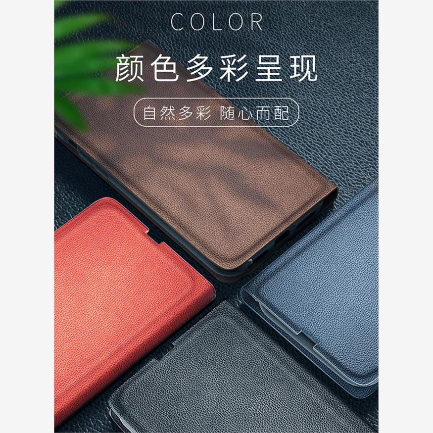 适用红米note11tpro手机壳redmi noto11t pro十侧翻盖式皮套小米nore11tpro+前后带盖全包防摔折叠磁吸插卡套 - 图2