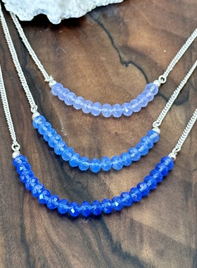 欧美饰品轻奢时尚水晶多层长款项链高级感小众设计高档女毛衣链