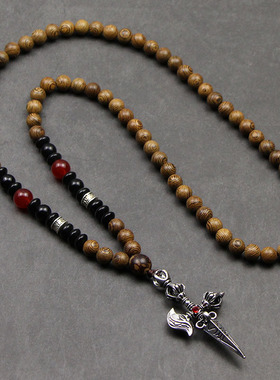 木珠毛衣链民族风挂件