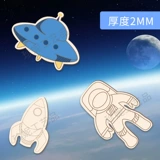 Космический деревянный ткань для полировки, рождественский детский декор, xэллоуин