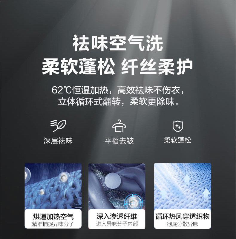 【简尚】美的10kg变频大容量洗洗衣机 美的洗衣机洗衣机