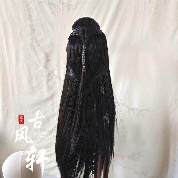 古风轩古装假发电视剧江厌-离师姐假发手勾手钩前蕾丝包邮