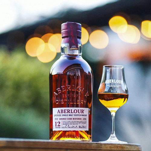 御玖轩 Aberlour 亚伯乐 雅伯莱12年双桶单一麦芽威士忌酒 盒装 - 图1