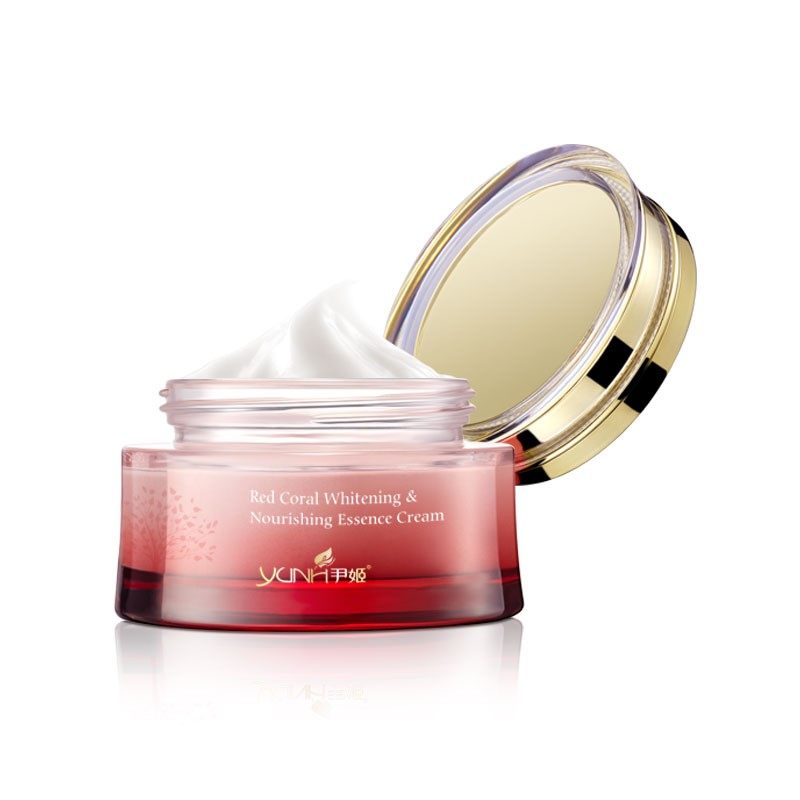 尹姬红珊瑚净透瓷肌精华霜50g面霜 尹姬纯靓乳液/面霜