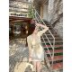 ຄວາມຮູ້ສຶກຂອງຄວາມງາມໄດ້ທັນທີ ~ ປາດຖະຫນາອັນບໍລິສຸດ slim beige ຂະຫນາດໃຫຍ່ ຄໍ U-ຄໍສີ່ຫຼ່ຽມມົນ mid-sleeve ເສື້ອທີເຊີດ