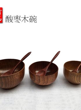 天然宝宝大中环保实木碗