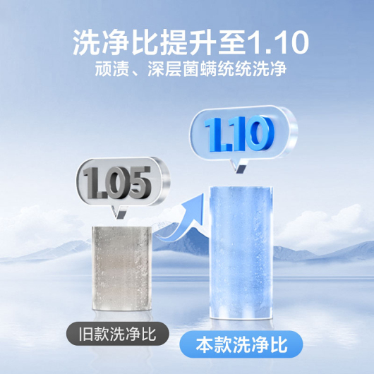 Littleswan/小天鹅TG100V23PRO滚筒洗衣机金属钛高温煮洗变频电机 - 图3