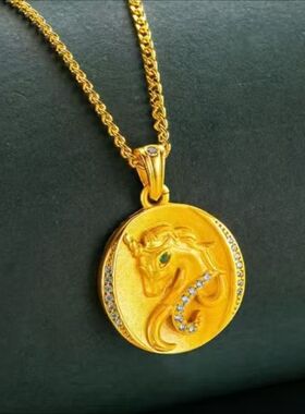 韩版星月守护吊坠轻奢星星项链