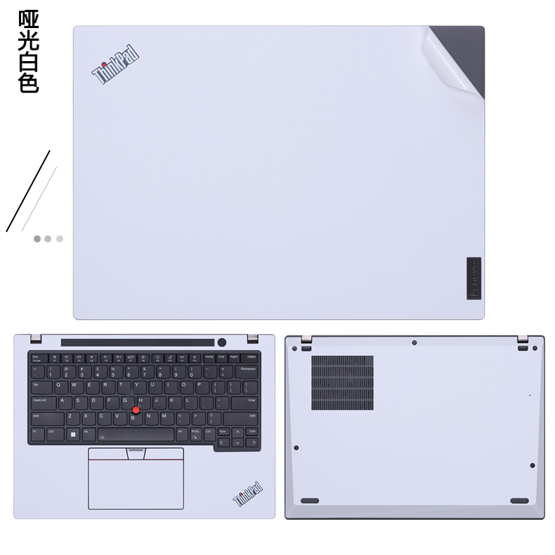 14寸联想ThinkPad笔记本T495S贴纸T495外壳T490S贴膜T490原机色T480S电脑T480机身T470S全套T470P T470保护膜 - 图2