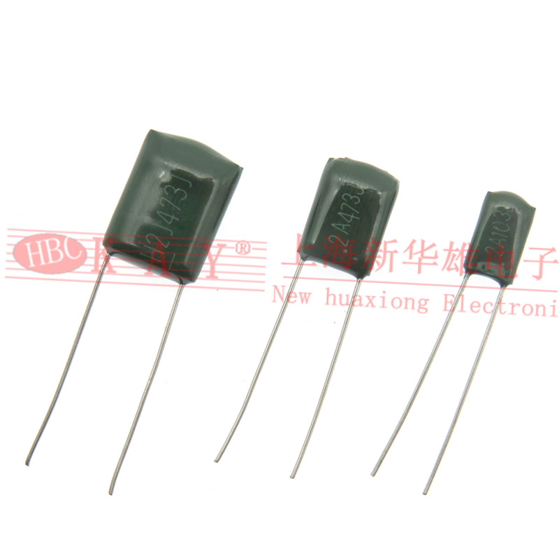 CL11涤纶电容器 2A103J HBC KAY金属薄膜介质 0.01UF/10NF/100V