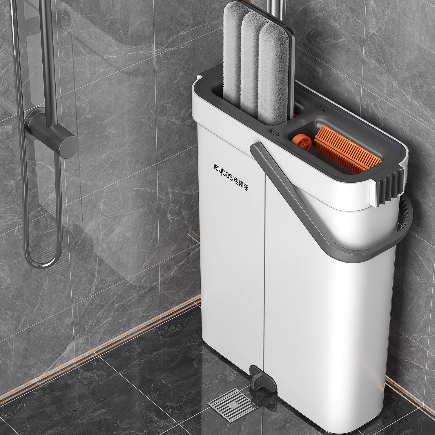 佳帮手平板拖把刮刮乐刮水桶拖地2026新款免手洗一拖即净家用双桶