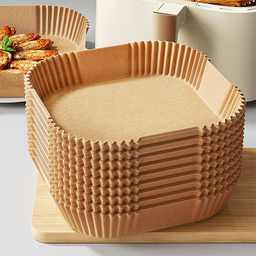 佳帮手空气炸锅专用纸烤箱吸油纸垫家用食物硅油纸方形烘焙锡纸碗 - 图0