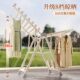 Jia helper balcony foldable floor-standing clothes drying rack home indoor clothes drying rod thickened quilt artifact P