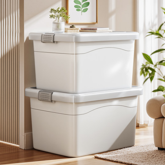 佳帮手9块9塑料收纳箱家用衣服玩具书本整理箱储物箱收纳盒储物盒