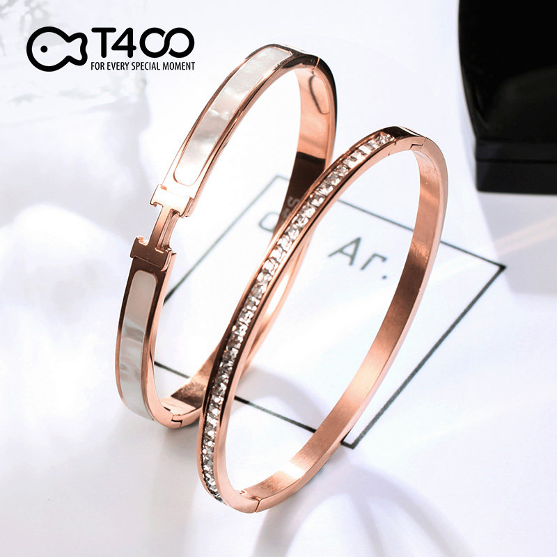 t400腕表情侣dw三件套2019新款镯子 t400手镯