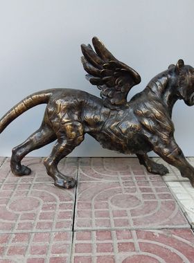 黄铜复古怀旧如虎添翼老虎