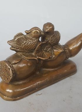 荣华富贵办公室文房四宝风水铜器