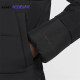 Nike THERMA-FIT windproof ແລະອົບອຸ່ນຂອງຜູ້ຊາຍກິລາບາດເຈັບແລະ hooded ເສື້ອຝ້າຍ HM0198-011