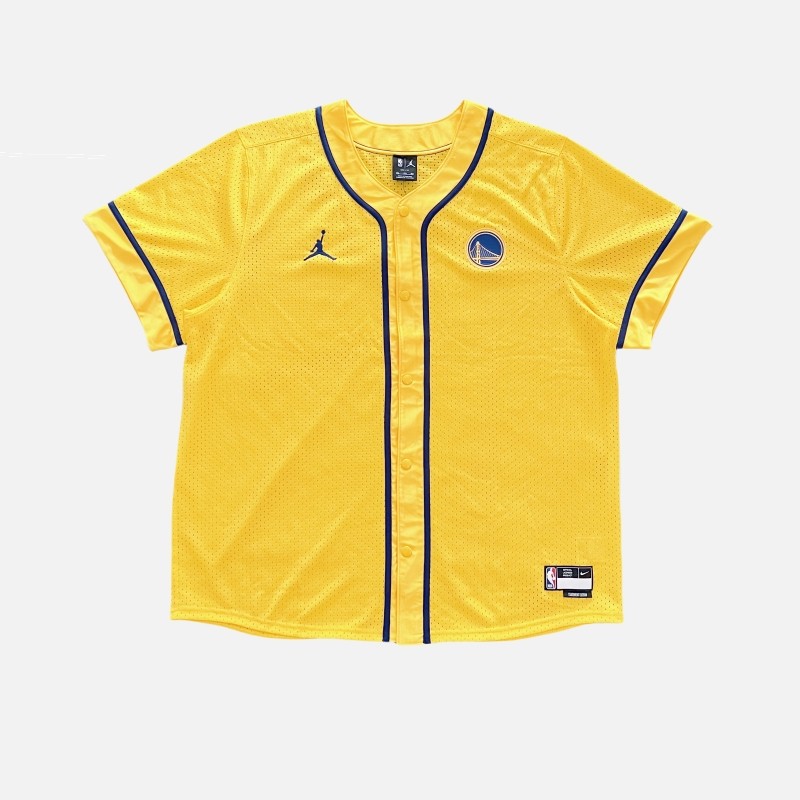 Nike耐克 JORDAN金州勇士队速干男子短袖运动上衣 DN9831-728,淘宝优惠券,粉丝福利购,淘宝优惠卷