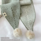 Демисезонный милый универсальный удерживающий тепло комфортный брендовый трикотажный шарф