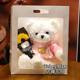 Genuine gift box teddy bear doll custom doll gift
