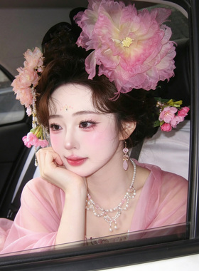 新中式蝴蝶结珍珠软璎珞项链女