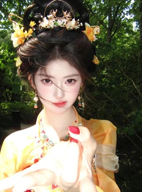 古风汉服耳环秀禾新娘耳饰