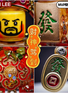 李加奇KAKEILEE财神爷男团项链2026马年新年礼物招财转运百搭配饰