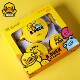 Little yellow duck stainless steel tableware fork and spoon set