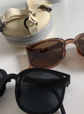 折叠墨镜 夏季防晒太阳镜轻便 弹簧腿 偏光 送一个墨镜收纳盒