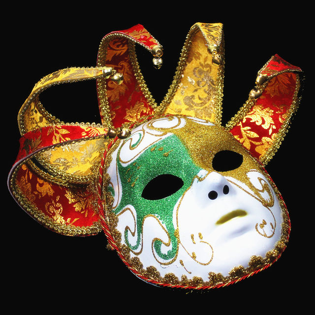 Halloween painted masquerade ຫນ້າກາກ venice