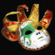 Halloween painted masquerade ຫນ້າກາກ venice