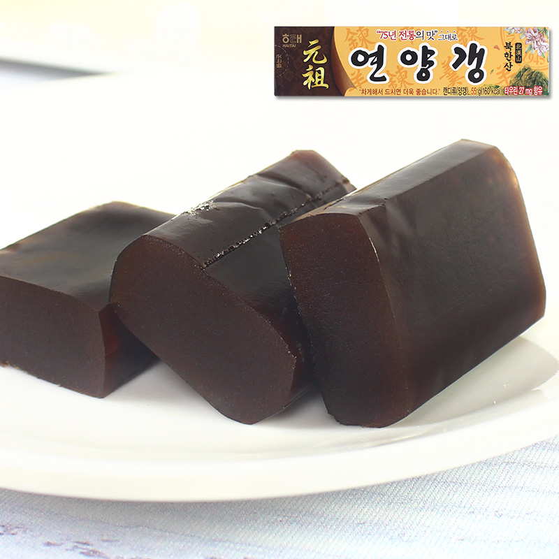 韩国进口海太传统羊肝羹红豆沙炼羊羹食品糕点55g 5条网红甜点