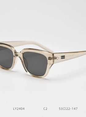 卡其色绿色新款墨镜女轻TR90高清尼龙镜片太阳眼镜男潮小红书同款