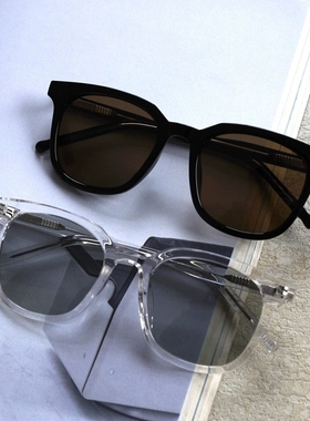 欧美大框超酷偏光太阳镜男女复古经典黑色板材墨镜防紫外线潮防晒