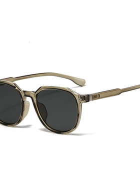 复古多边形墨镜男士韩版2025新款绿色太阳镜女高级感舒适开车近视