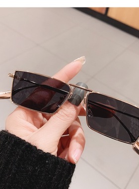墨镜金属细边夜店简约风太阳镜