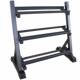 Three-layer adjustable wide and narrow dumbbell rack fitness storage