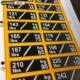 Weight-bearing stickers Counterweight self-adhesive digital labels