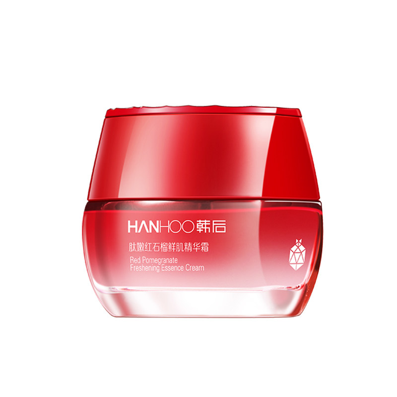 韩后红石榴精华补水滋润弹润面霜 百花伊人化妆品乳液/面霜