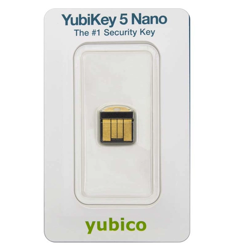Пакет yubikey Ключ безопасности Fido2 5Ci/5CNano с поддержкой NFC Dfinity ICP