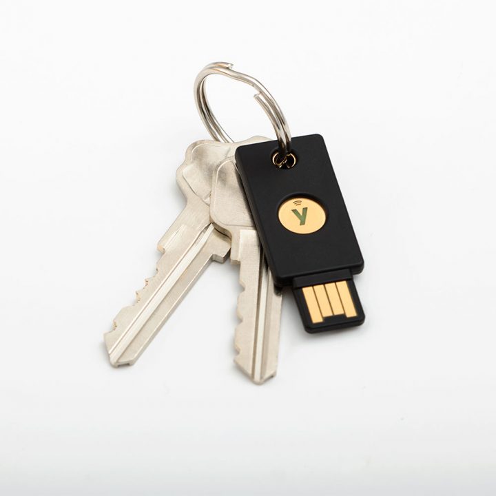 支持Apple ID苹果手机IOS安全密钥美国银行yubikey5NFC开机登录 - 图3