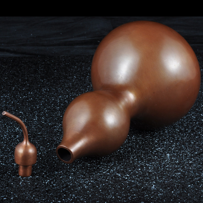 紫铜葫芦摆件开盖空心招财葫芦风水摆设家居客厅酒柜电视柜装饰品,淘宝优惠券,粉丝福利购,淘宝优惠卷