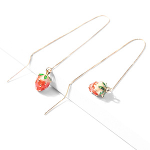 琉璃个性耳钉吊坠耳环